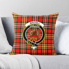 MacGill Modern Tartan Crest Pillow Cover