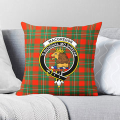 MacGregor Ancient Tartan Crest Pillow Cover