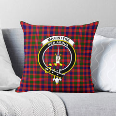 MacIntyre Modern Tartan Crest Pillow Cover