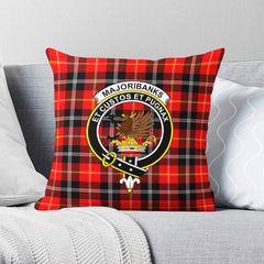 Majoribanks Tartan Crest Pillow Cover