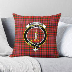 McAlister Modern Tartan Crest Pillow Cover