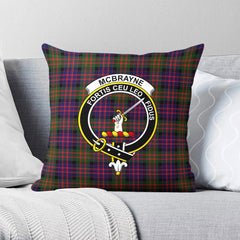 McBrayne Tartan Crest Pillow Cover