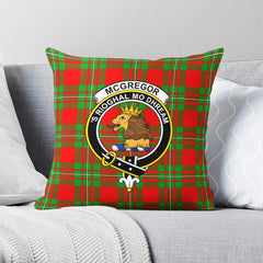 McGregor Modern Tartan Crest Pillow Cover