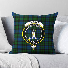 McKay Modern Tartan Crest Pillow Cover