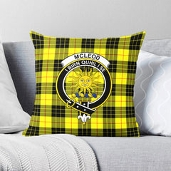 McLeod of Lewis Modern Tartan Crest Pillow Cover