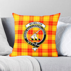 McMillan Clan Tartan Crest Pillow Cover