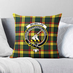 McMillan Old Modern Tartan Crest Pillow Cover