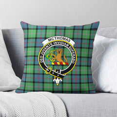 McThomas Ancient Tartan Crest Pillow Cover