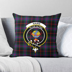 Nairn Tartan Crest Pillow Cover