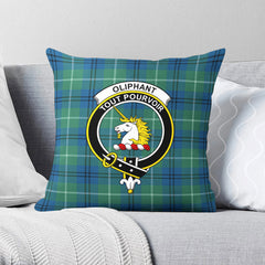 Oliphant Ancient Tartan Crest Pillow Cover