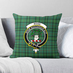 Ross Hunting Ancient Tartan Crest Pillow Cover