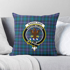 Sandilands Tartan Crest Pillow Cover