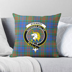 Stewart of Appin Hunting Ancient Tartan Crest Pillow Cover