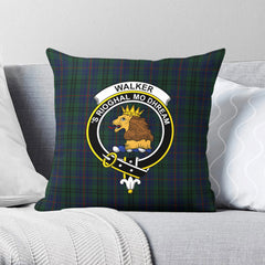 Walker Hunting Tartan Crest Pillow Cover