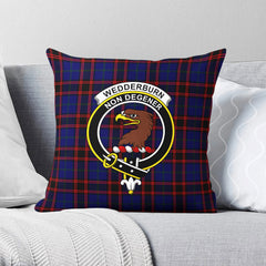 Wedderburn Tartan Crest Pillow Cover