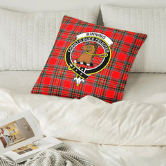 Binning (of Wallifoord) Tartan Crest Pillow Cover