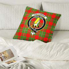 Callander Tartan Crest Pillow Cover