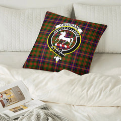 Cochrane Modern Tartan Crest Pillow Cover