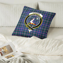 Cooper Ancient Tartan Crest Pillow Cover