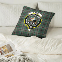 Craig Tartan Crest Pillow Cover