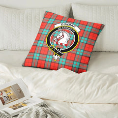 Dunbar Ancient Tartan Crest Pillow Cover