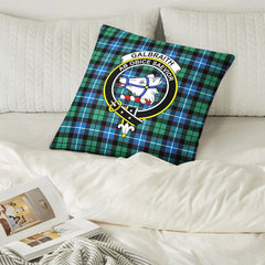 Galbraith Ancient Tartan Crest Pillow Cover