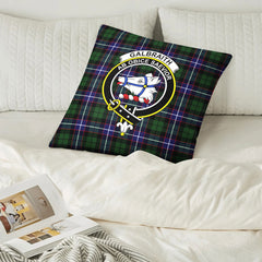 Galbraith Modern Tartan Crest Pillow Cover