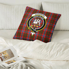 Harkness Dress Tartan Crest Pillow Cover