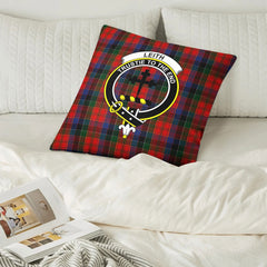 Leith Tartan Crest Pillow Cover