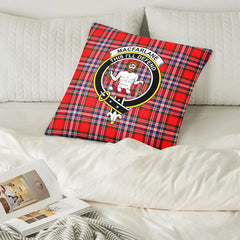 MacFarlane Modern Tartan Crest Pillow Cover