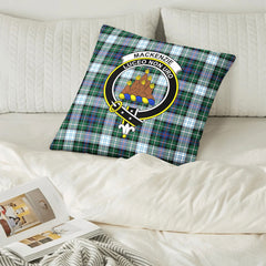 MacKenzie Dress Ancient Tartan Crest Pillow Cover