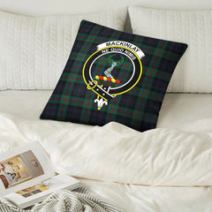 MacKinlay Modern Tartan Crest Pillow Cover