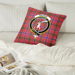 MacRae Ancient Tartan Crest Pillow Cover