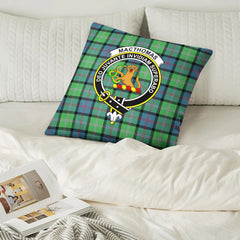 MacThomas Ancient Tartan Crest Pillow Cover