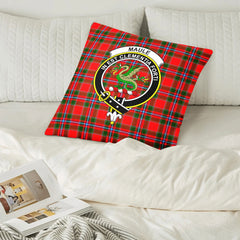 Maule Tartan Crest Pillow Cover