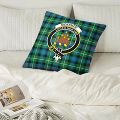 McKenzie Ancient Tartan Crest Pillow Cover