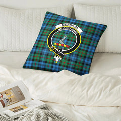 McKinlay Ancient Tartan Crest Pillow Cover