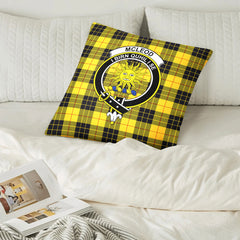 McLeod of Lewis Ancient Tartan Crest Pillow Cover