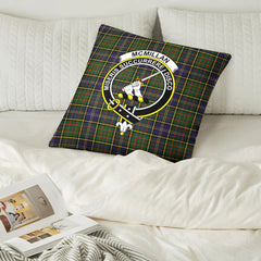 McMillan Hunting Modern Tartan Crest Pillow Cover