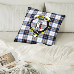 McRae Dress Modern Tartan Crest Pillow Cover