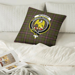 McVicker Tartan Crest Pillow Cover