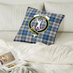 Napier Modern Tartan Crest Pillow Cover