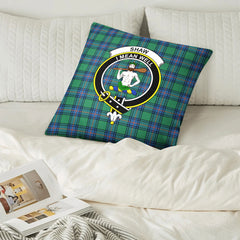 Shaw (of Sauchie) Ancient Tartan Crest Pillow Cover