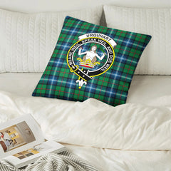 Urquhart Ancient Tartan Crest Pillow Cover