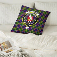 Whiteford Tartan Crest Pillow Cover