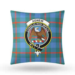 Agnew Ancient Tartan Crest Pillow Cover