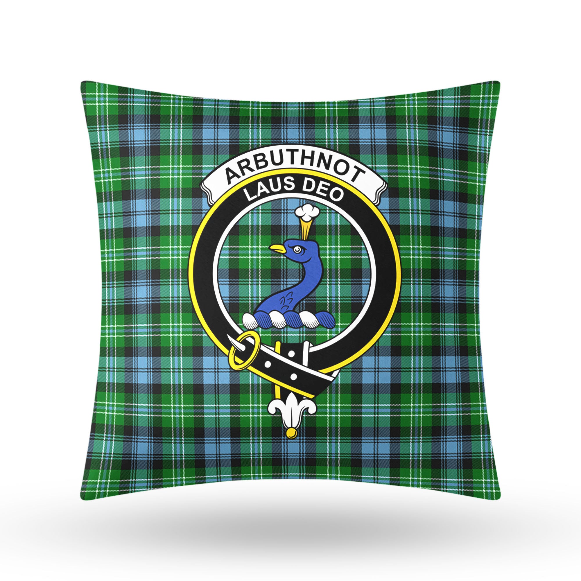 Arbuthnot Ancient Tartan Crest Pillow Cover