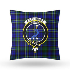 Arbuthnot Modern Tartan Crest Pillow Cover