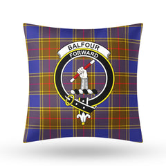 Balfour Modern Tartan Crest Pillow Cover