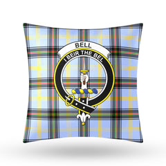 Bell of the Borders Tartan Crest Pillow Cover